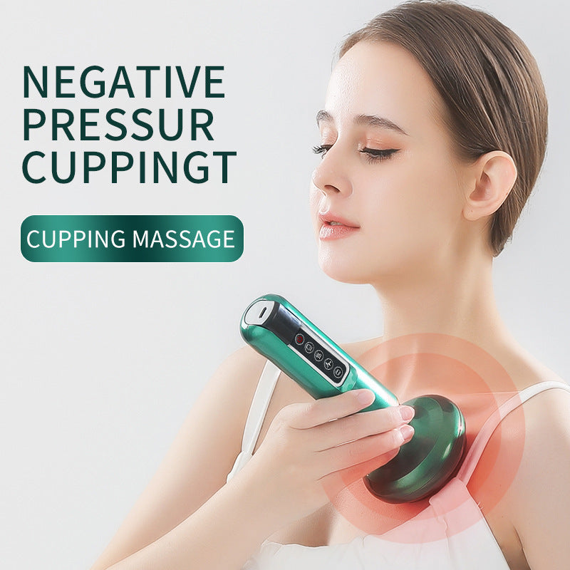 Electric Anti-Cellulite Vacuum Suction Oil cupping Massager