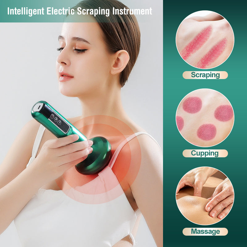 Electric Anti-Cellulite Vacuum Suction Oil cupping Massager